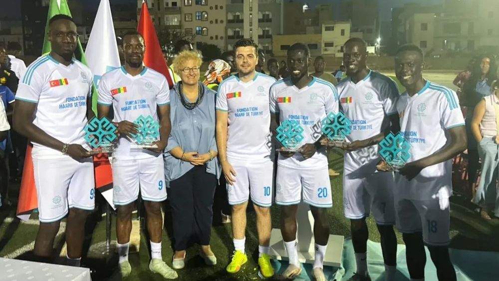 Gaziantep FK'nın yıldızı Badou N'Diaye'den duyarlı hareket
